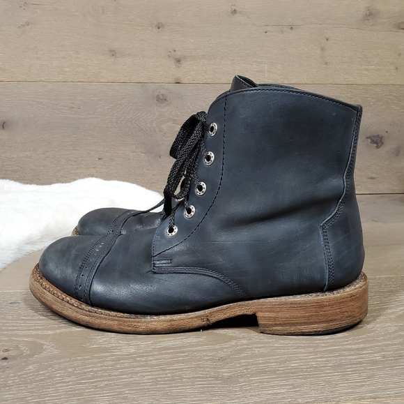 Bed Stu Other - Bed Stu Handcrafted Genuine Goodyear Leather Welt Men's Boots Size 9